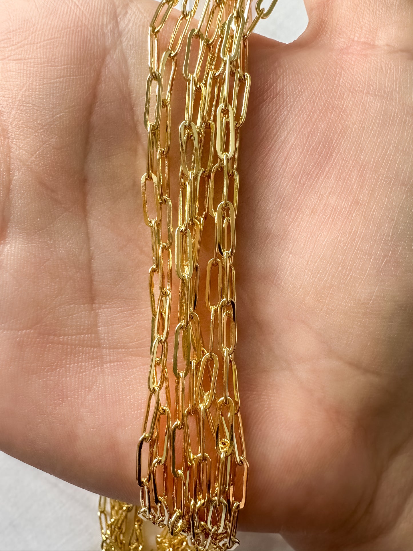Luxe Classic Paperclip Necklace - Gold Filled