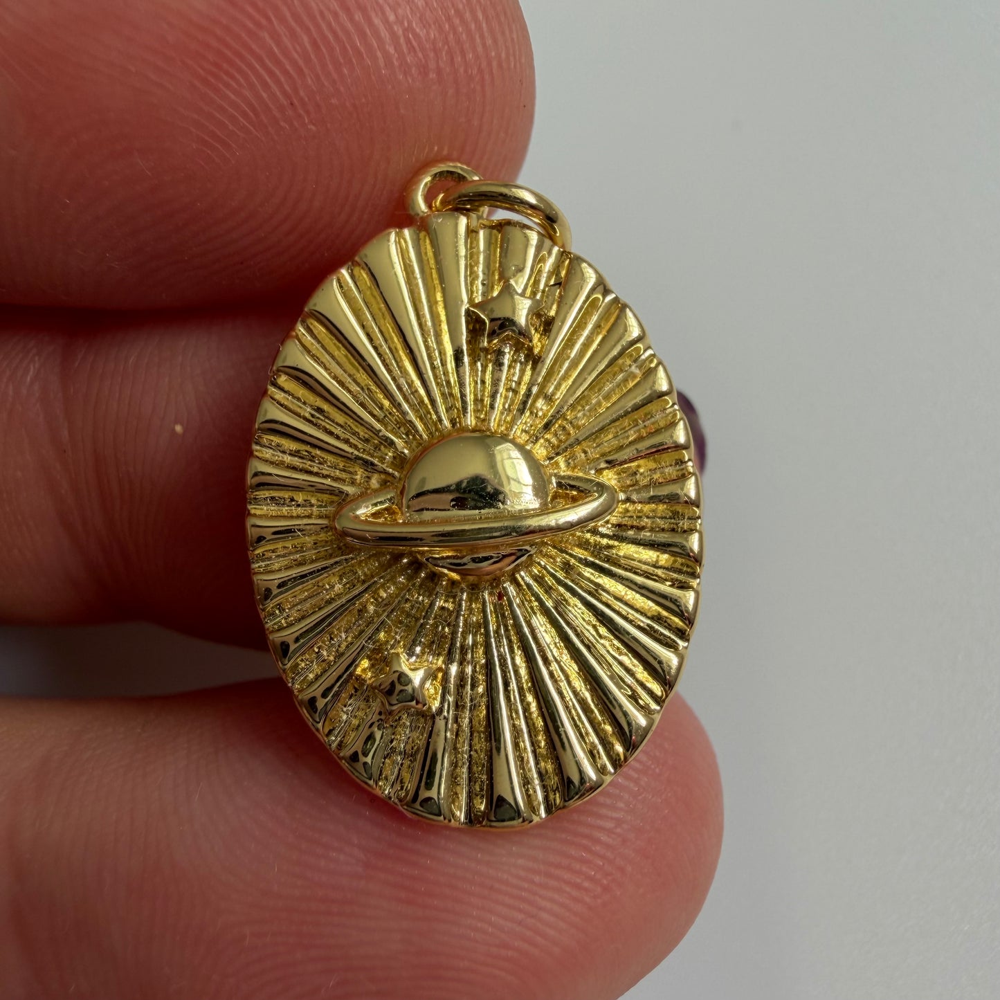 Solar Saturn Pendant