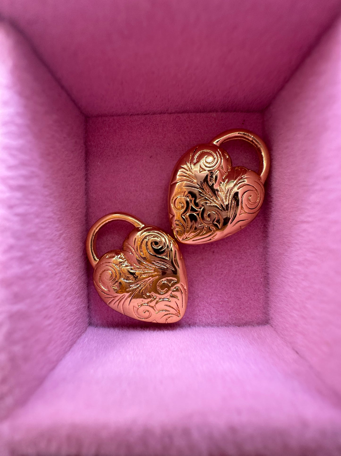 Baroque Heart Padlock