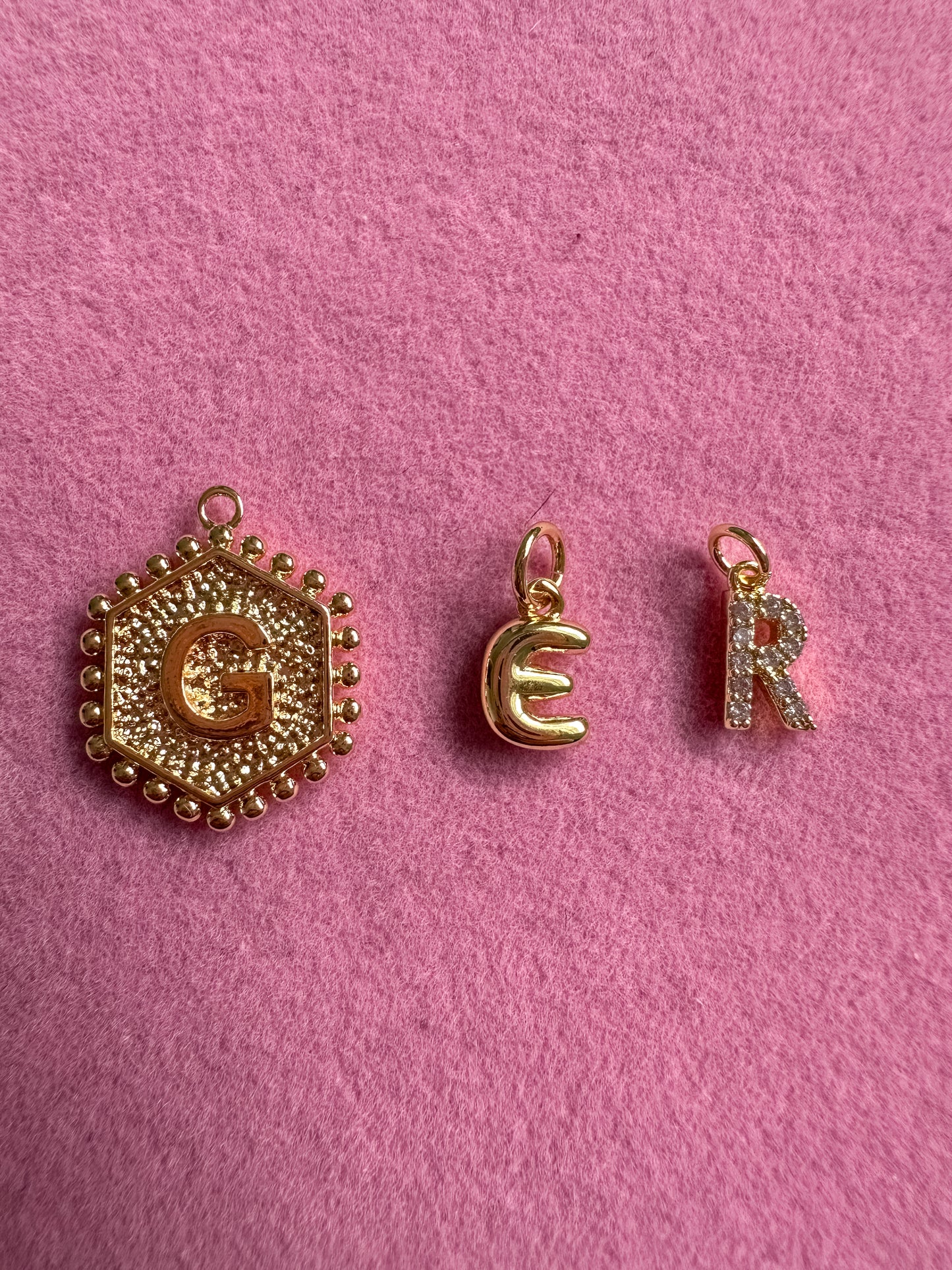 Cubic Zirconia Letters