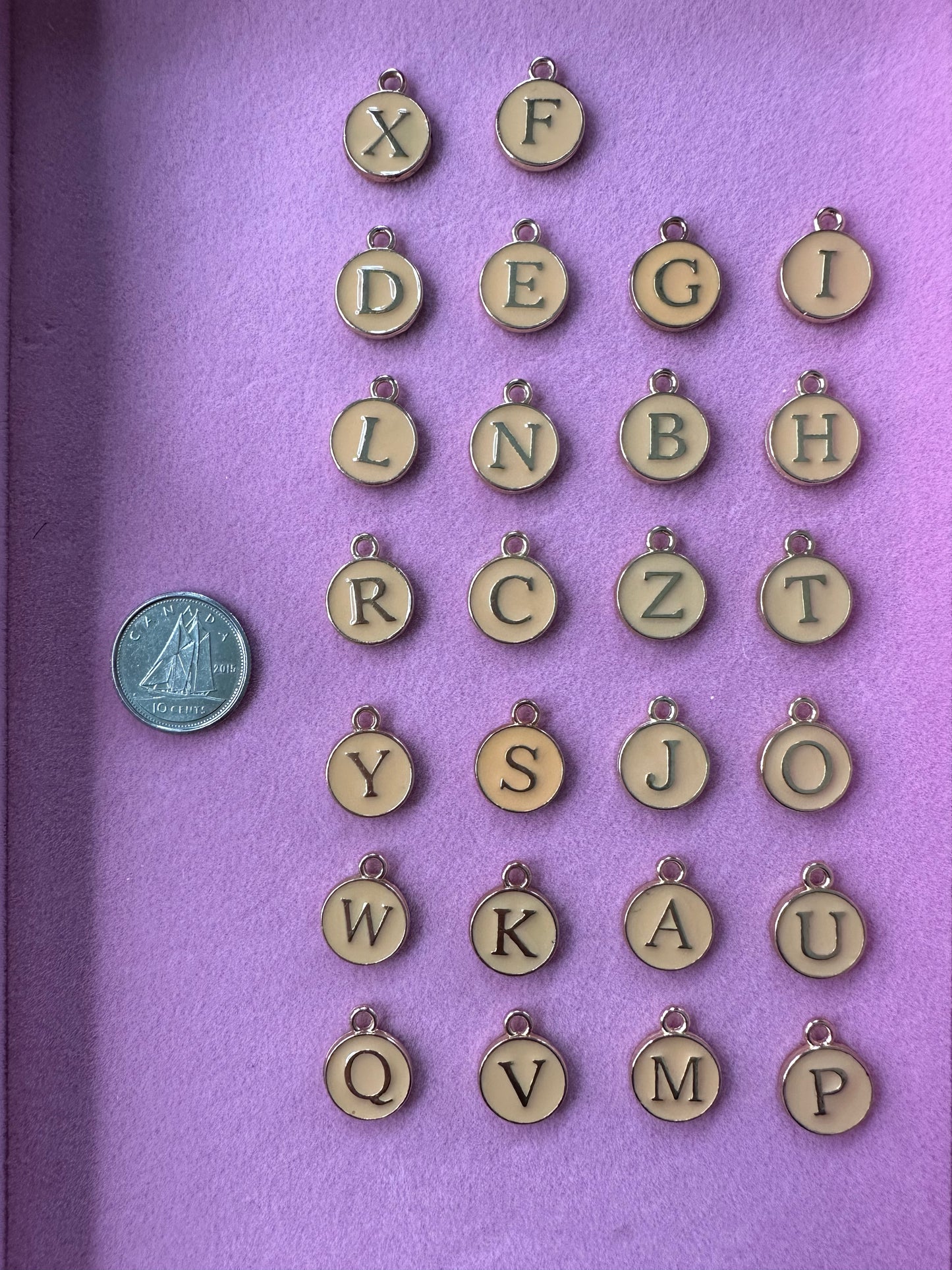 Enamel Letters