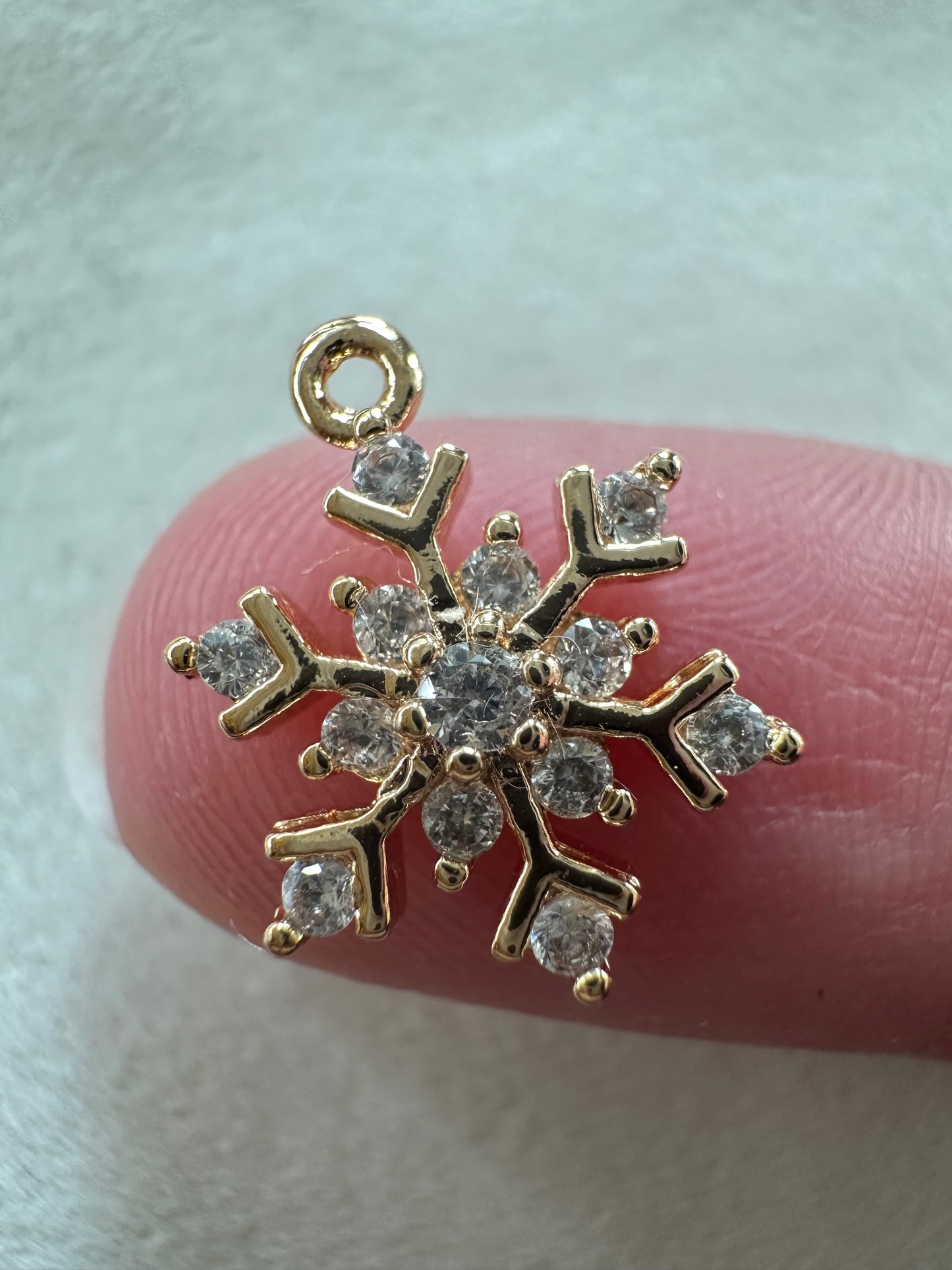 Gold Snowflake