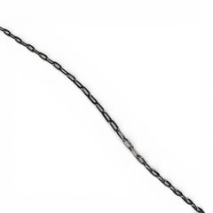 Mini Paperclip Chain - size reference