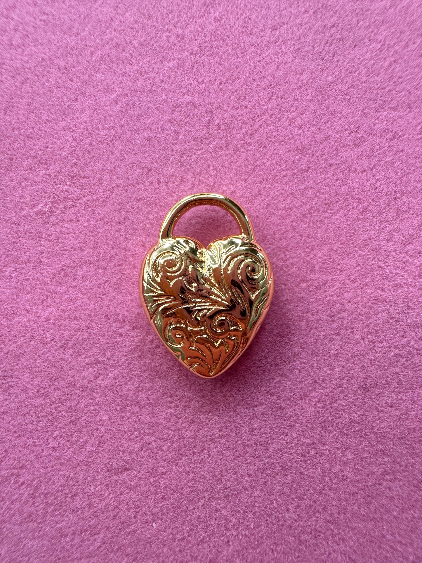 Baroque Heart Padlock
