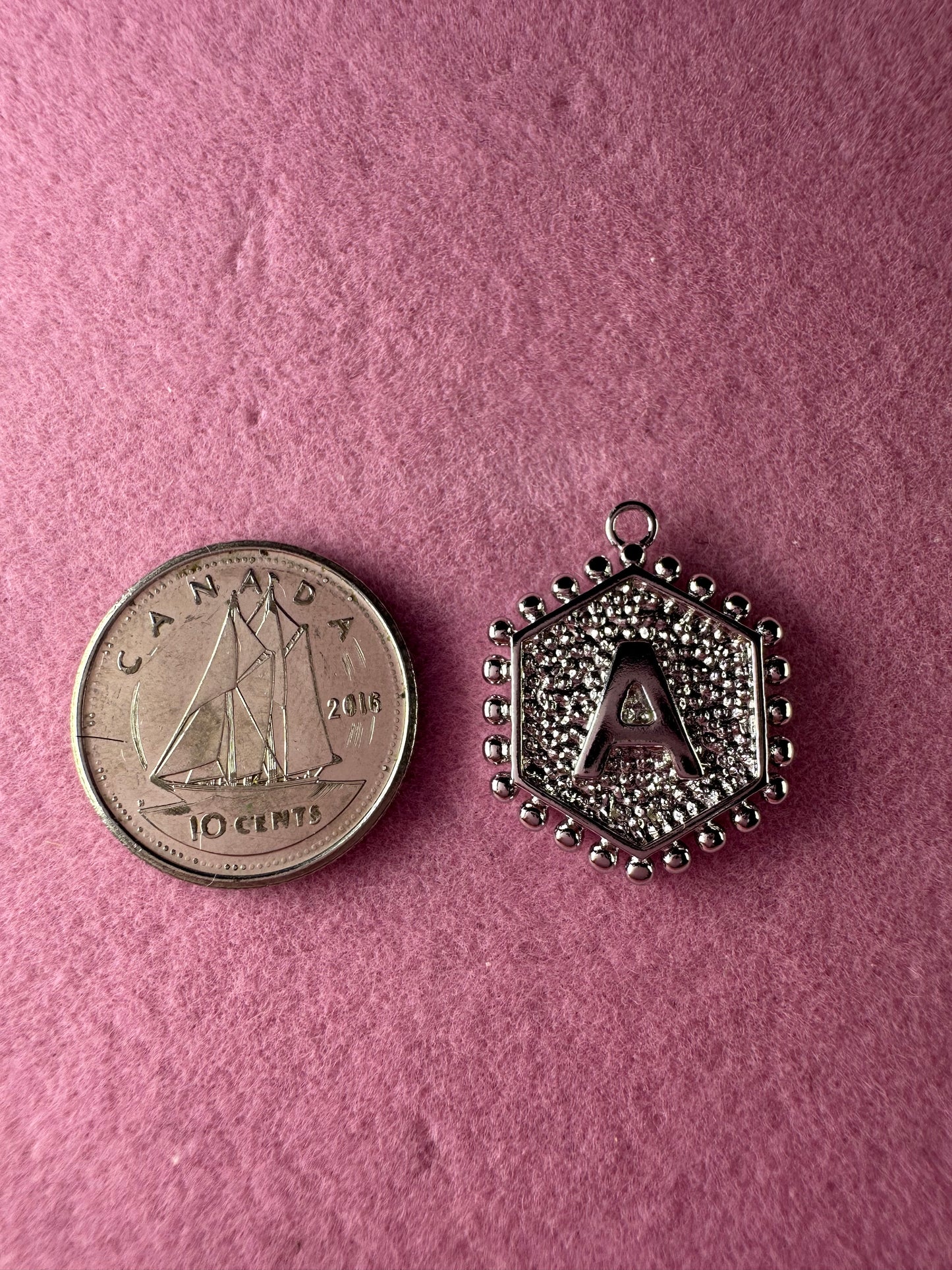 Silver Letter - Alphabet Charms