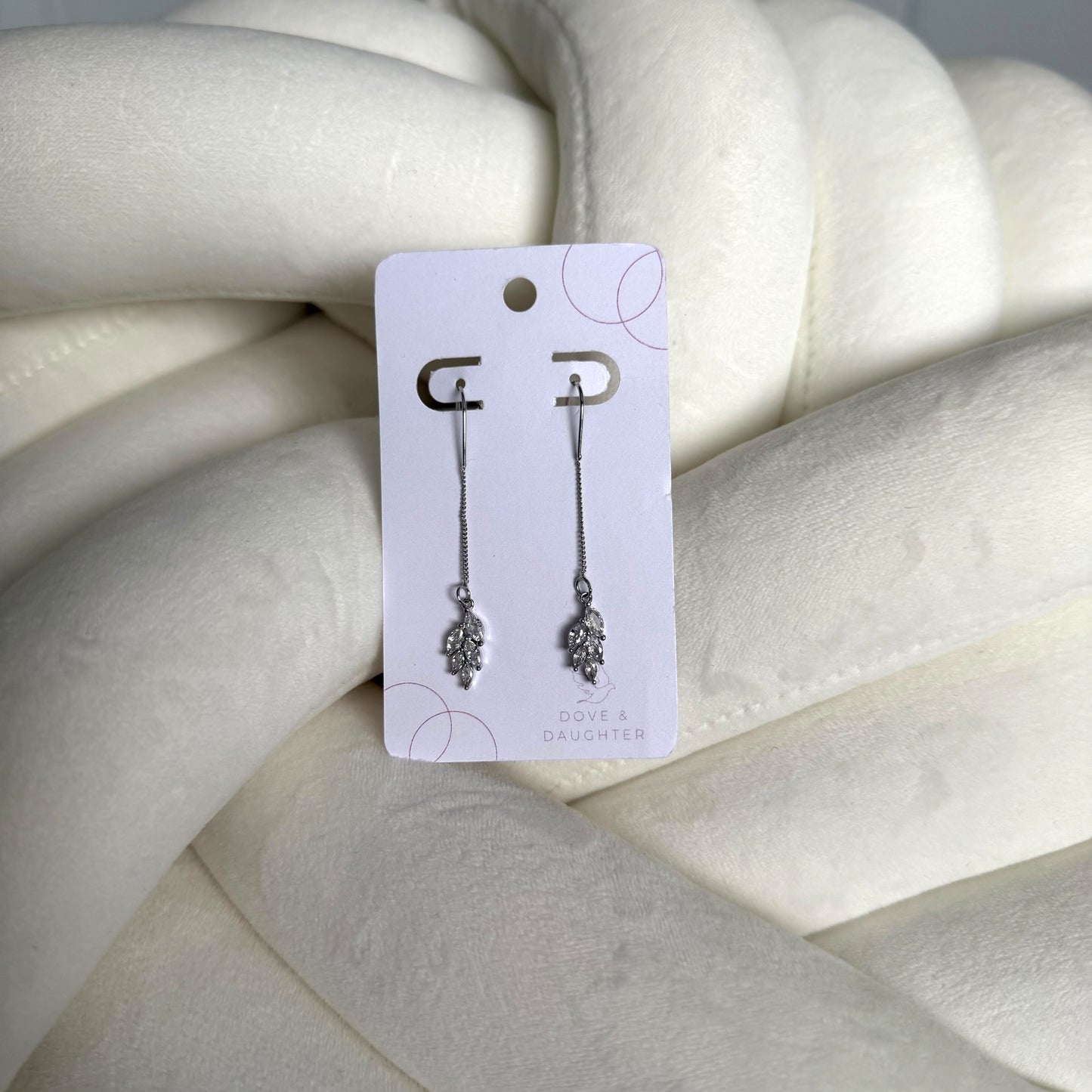 Silver petal threaders