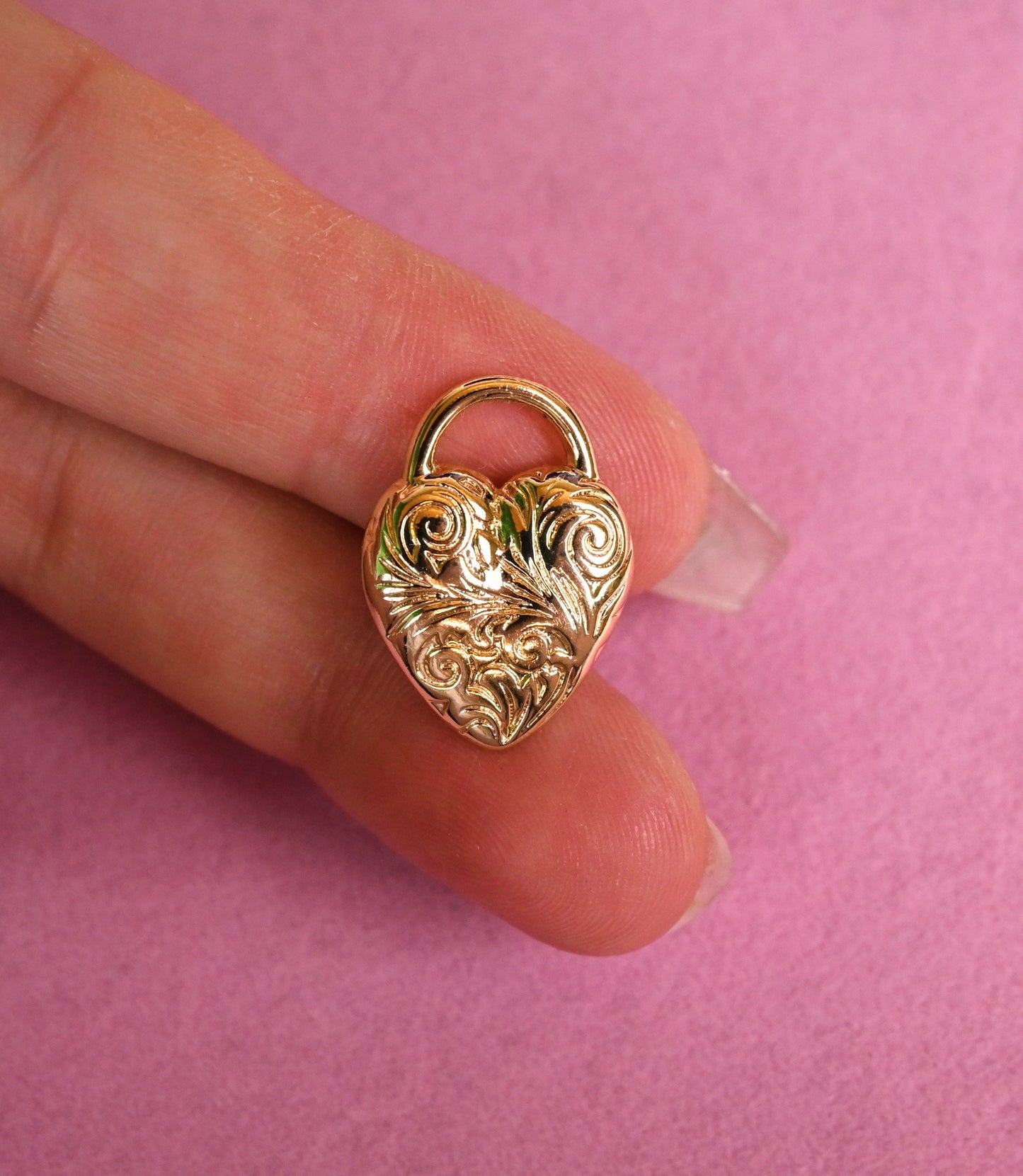 Baroque Heart Padlock