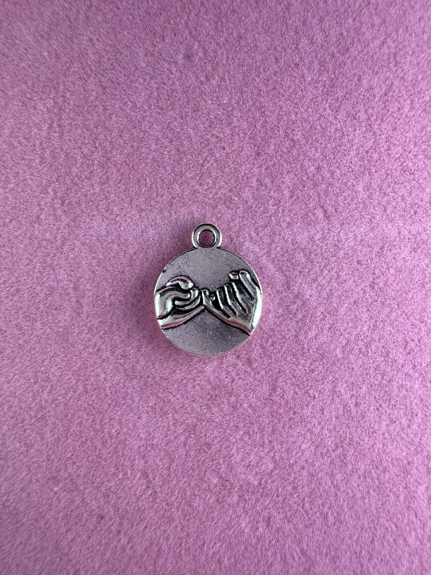 Silver Double Sided Pinky Promise