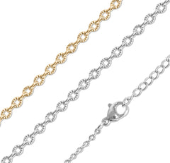 Crimped Oval Chain