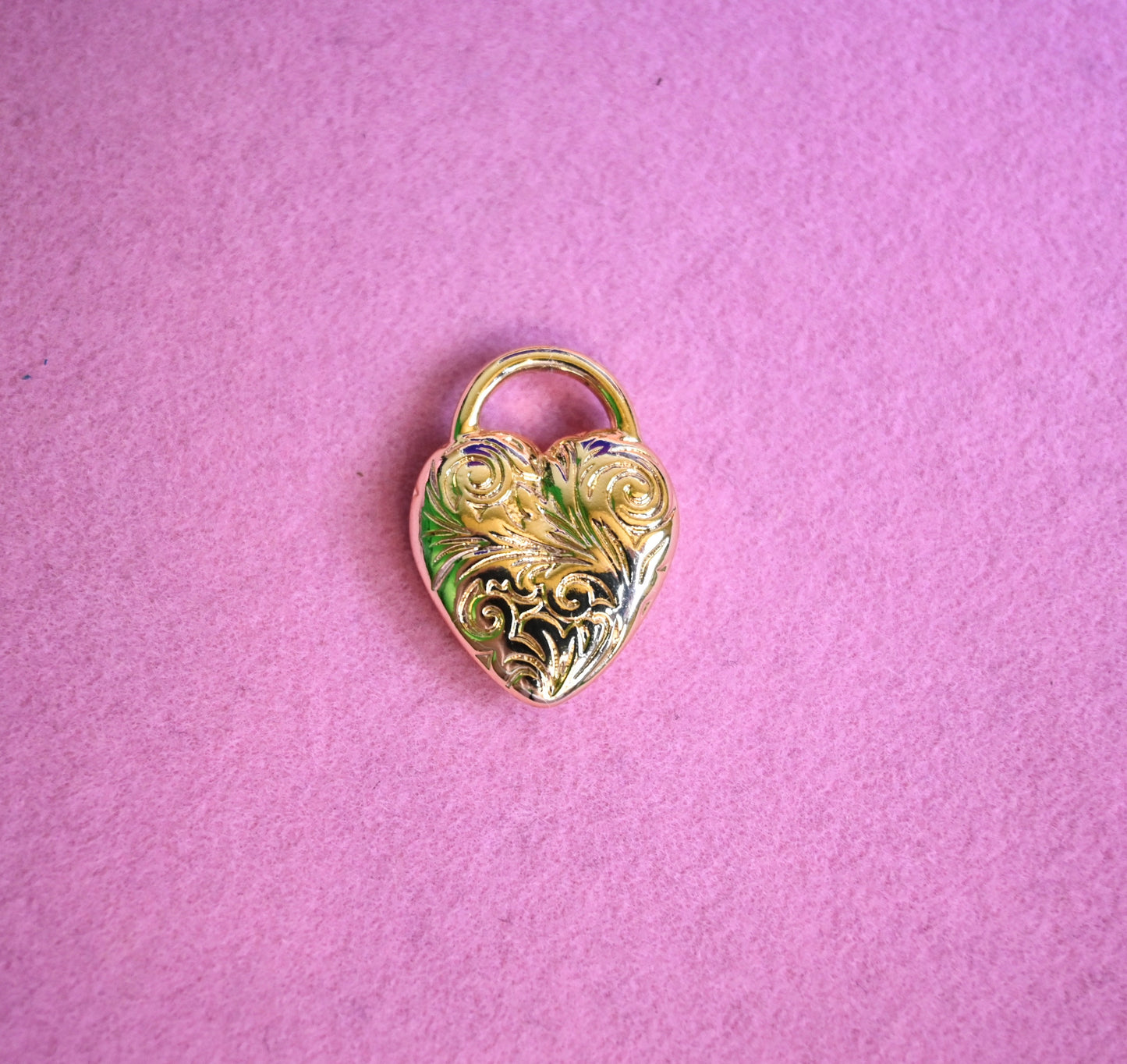 Baroque Heart Padlock